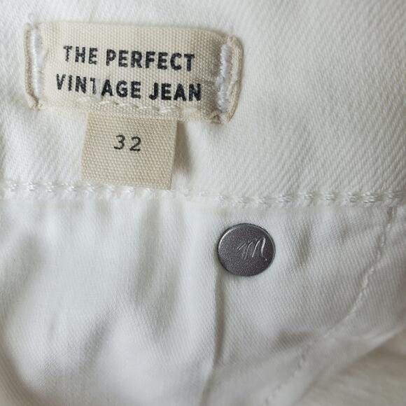 Madewell The Perfect Vintage Jeans Size 32 NWT - Picture 7 of 10